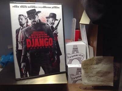 NIP! "DJANGO UNCHAINED" DVD JAMIE FOXX,LEONARDO DiCAPRIO,KERRY WASHINGTON SEALED - Image 1 of 3