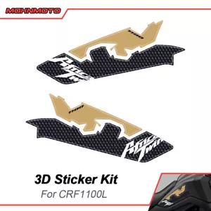 For 2020-2024 Honda CRF1100L Side Fuel Tank Grip Pad Protector Cover Sticker ` - Foto 1 di 3