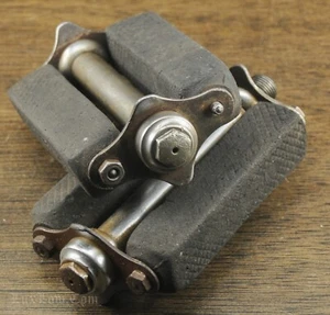 Vintage Raleigh 4" Block PEDALS 9/16" 3 Speed Tour Bike Prewar Cruiser Bicycle - Picture 1 of 10