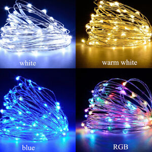 50 -200 LEDS USB LED Fairy String Lights Christmas Wedding Party Home Decor
