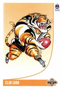 2003 WESTS TIGERS NRL Card CLUB MASCOT Daily Telegraph - Picture 1 of 2