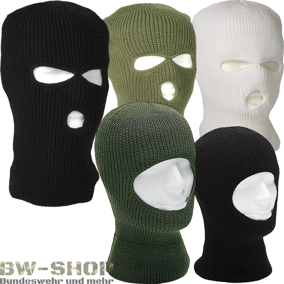 MILITÄR STURMHAUBE BALACLAVA POLYACRYL BW STURMMASKE SEK KSK MOTORRAD KOPFHAUBE - Bild 1 von 1