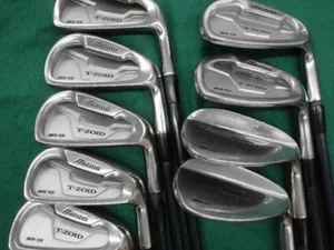 MIZUNO T-ZOID MX-15 Eisensatz 4-9+Pw+Fw+Sw Graphitschaft Flex-R 9 Stück Golfs... - Bild 1 von 6