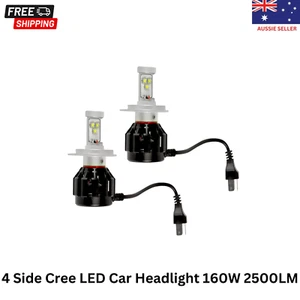 4 Side Cree LED Car Headlight 160W 2500LM - Picture 1 of 8