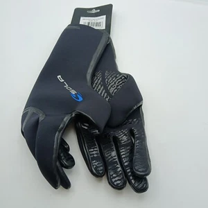 Watersports Surfing Gloves - Sola Super Stretch - 3mm - Black - XLG - Picture 1 of 4