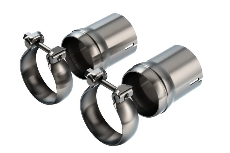 Borla 60726 Stainless Steel Ball Flare Tip Adapter - Brushed - Image 1 of 1