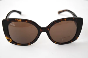 Gafas de sol Versace auténticas Havana marrón gran tamaño 4387 108/73 56-19-140 - Imagen 1 de 6