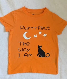 Purrrfect The Way I Am glow-in-dark Shirt By Charisse Living with Cerebral Palsy - Picture 1 of 2