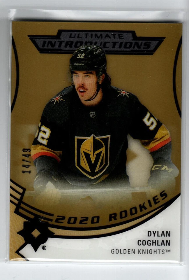 2020-21 Ultimate Collection Ultimate Introductions Gold #UI52 Dylan Coghlan /49 - Image 1 of 1