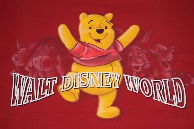 Camiseta Vintage Winnie the Pooh Talla M/L Años 90 Walt Disney World Hecha en EE. UU. Foto 1 de 4