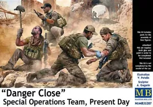 MASTER BOX MODELS 1/35 PERICOLO CLOSE SPECIAL OPS TEAM PRESENTE (4) 35207 - Foto 1 di 1