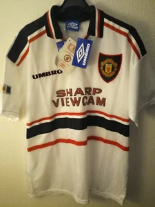 MANCHESTER UNITED 1997-1998 BNWT Sharp Viewcam camiseta shirt trikot umbro - Bild 1 von 7