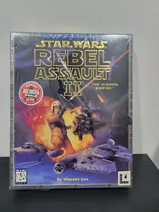Star Wars: Rebel Assault II 2 The Hidden Empire BIG BOX (PC 1995) NEU! - SELTEN! - Bild 1 von 3