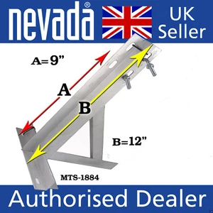 Nevada MTS-1884 (pair) 12" T & K antenna brackets - Picture 1 of 2