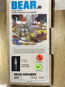 Mixed Lot of 8 Used Bear 8.5 mm Aluminum Alloy Arrows - Picture 1 of 7