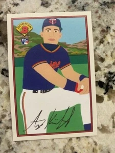 TOPPS 1989 BOWMAN X KEITH SHORE WAVE 2 ROOKIE CARD TWINS ALEX KIRILLOFF #18 - Picture 1 of 1