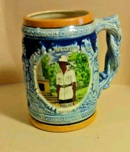Nassau Bahamas Polizist Stein / Becher - Bild 1 von 6