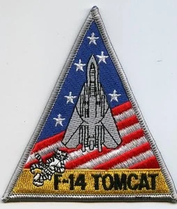 USN F-14 TOMCAT FIGHTER Shoulder Sleeve Insignia Patch Series: Generic Tomcat - Picture 1 of 12