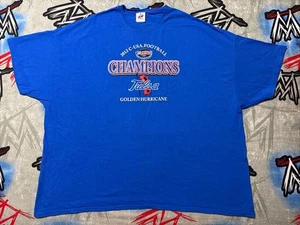 Tulsa Golden Hurricanes 2012 Conference USA Football Champions Men's 5XL T-Shirt - Picture 1 of 4