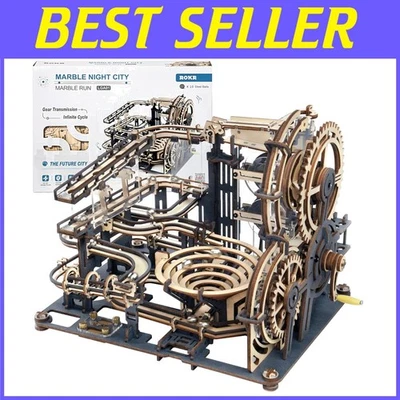 Exquisito juego de construcción de madera de mármol para adultos Foto 1 de 4