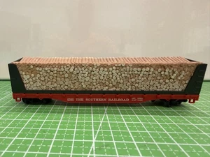Mantua HO Scale "The Southern Railroad" 4365 Pulpwood Lumber Freight Train Car - Picture 1 of 9