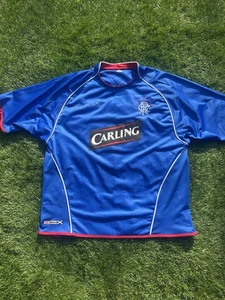 Vintage Glasgow Rangers Umbro Football Shirt Home 2005/2006 Blue Size XL - Picture 1 of 9