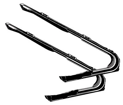 Nuevo juego de juntas de goma para ventana de ventilación Ford Mustang 1964 1965 1966 Foto 1 de 1