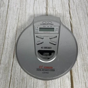 Reproductor de CD portátil compacto Curtis, modelo CD082, plateado. Probado ✅ - Imagen 1 de 7