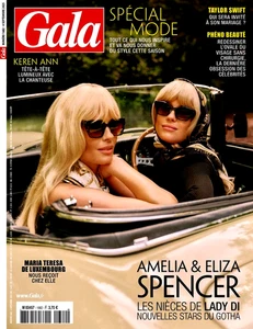 GALA Magazine AMELIA & ELIZA SPENCER_TAYLOR SWIFT_JACKIE KENNEDY 04 09 2025 ©TBC - Picture 1 of 1