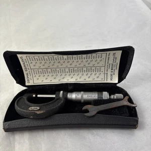 MOORE & WRIGHT LTD Modell 965 INSPEKTION MESSMIKROMETER Zoll IM ETUI - Bild 1 von 7