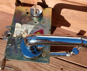 Schlage Einsteckschloss hell Büro und Inneneingang chrom L9050R 03 625 - Bild 1 von 10