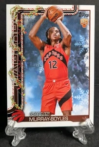 2025/26 Topps Basketball Holiday - Collin Murray - Boyles SSB-CM SSP Back! - Raptors - Bild 1 von 2