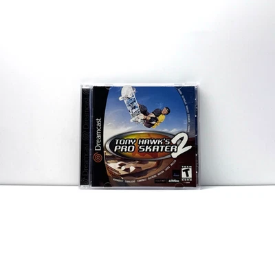 Tony Hawk's Pro Skater 2 Sega Dreamcast CIB Completo Reacondicionado y Probado Foto 1 de 4
