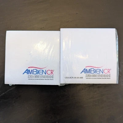 Pharmaceutical Sales Ambien CR branded Post-it Notes 2"x2" Pack of 10 Marketing - Image 1 of 4