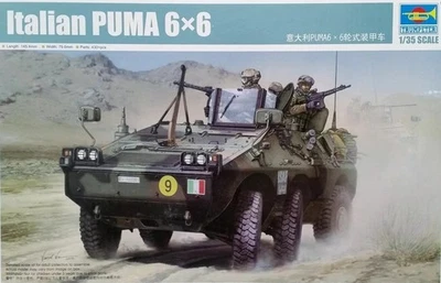 Trumpeter 05526 Italian Puma 6x6 Kit Montaggio 1/35 - Immagine 1 di 3