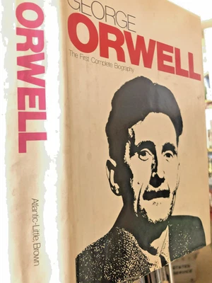 RARE 1ST US EDIT! George Orwell A Life By Bernard Crick (1980) GREAT HC w/JACKET - Image 1 of 4