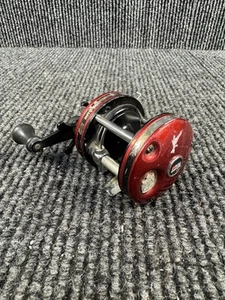 Vintage Abu Garcia Ambassadeur 5000 High Speed Baitcasting Reel Red Sweden Used - Picture 1 of 7