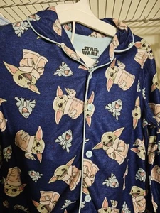 Baby Yoda Star Wars Disney Pajama Set For Boys 8-10 Brand New With Tags  - Picture 1 of 8