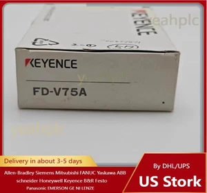 1PC New Keyence FD-V75A Air Flow Sensor FDV75A In Box Brand new Free Shipping - Picture 1 of 6