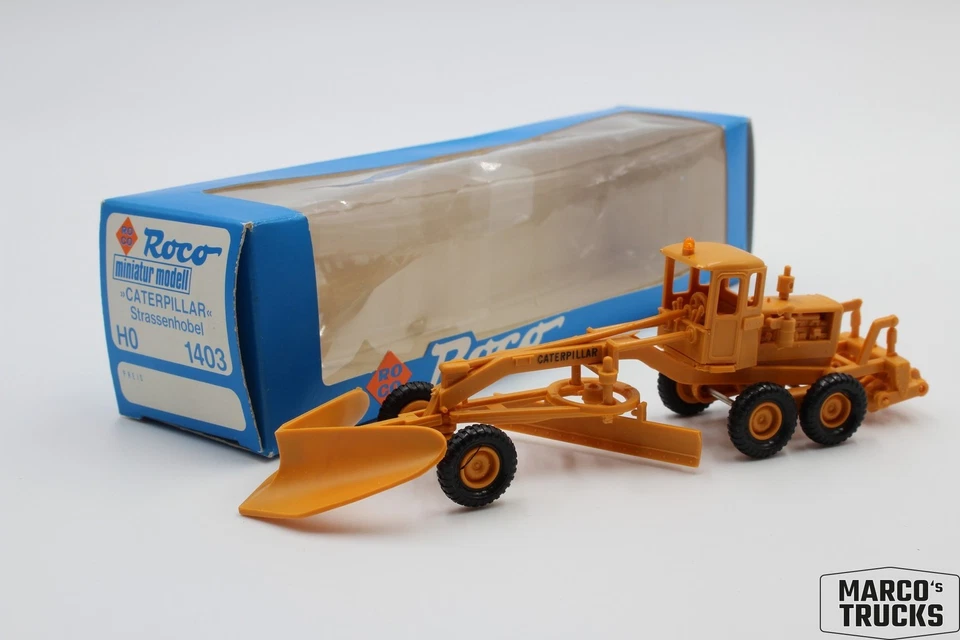 Roco Caterpillar road grader no. 1403 - 1:87 - /RO708 - Image 1 of 1