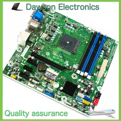 HP AMD A75 Motherboard MS-7906 Socket FM2 DDR3 MicroATX DVI HP 747512-001 - Image 1 of 4
