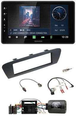 Kenwood Lenkrad Bluetooth USB DAB Autoradio für Renault Grand Scenic ab 2009 Sce - Bild 1 von 4