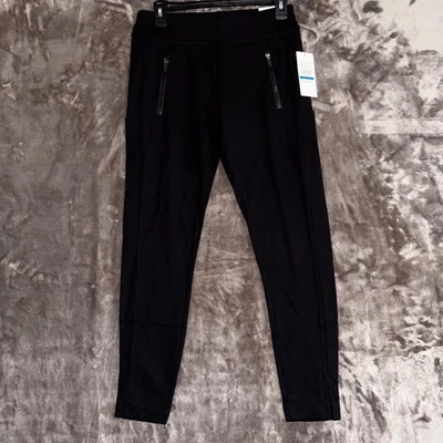 Gaiam Pants City Street Metro Ponte Zip Womens Black XS NWT Work Yoga $65 MSRP - Image 1 of 4
