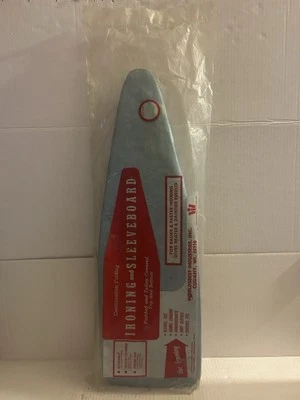 WORLDSBEST Combination Folding IRONING & SLEEVEBOARD Padded & Teflon Covered Top - Image 1 of 4