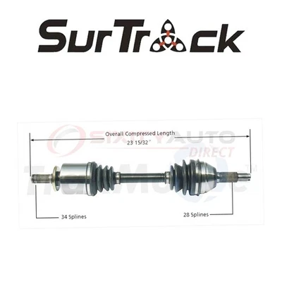 SurTrack CV Axle Shaft for 2004-2006 Chevrolet Epica 2.5L L6 - Constant nq — 第 1/4 张图片