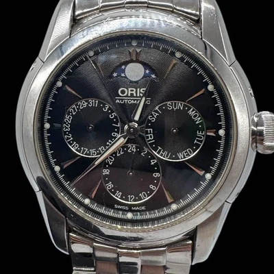 Oris Artelier Complication 7546 Triple Calendar Moon phase Automatic Watch - Image 1 of 4