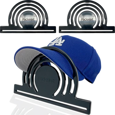 Dobladora de ala de sombrero (paquete de 2) - Ranuras curvas triple XL con enderezadora integrada  Foto 1 de 4