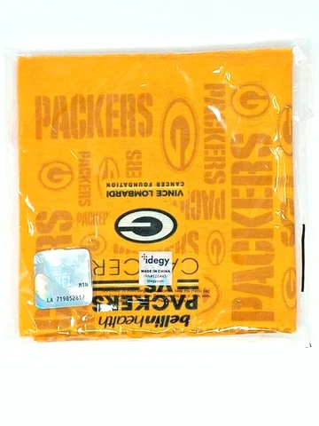 Green Bay Packers Head sock Scarf Vince Lombardi Officially Licensed NFL Cover