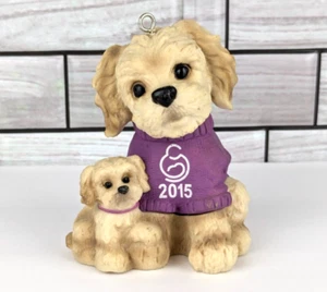 March of Dimes 2015 Terriers mamá y cachorro adorno de 3,5" - Imagen 1 de 7