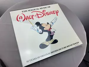 MAGICAL MUSIC OF WALT DISNEY~Orig *SEALED* 1978 w/ 52pg COLOR BOOK 4 LP BOX SET - Picture 1 of 9